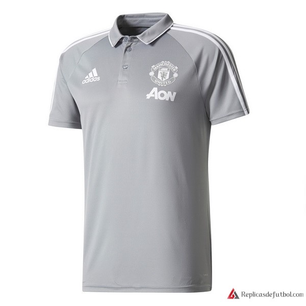Polo Manchester United 2017-2018 Gris